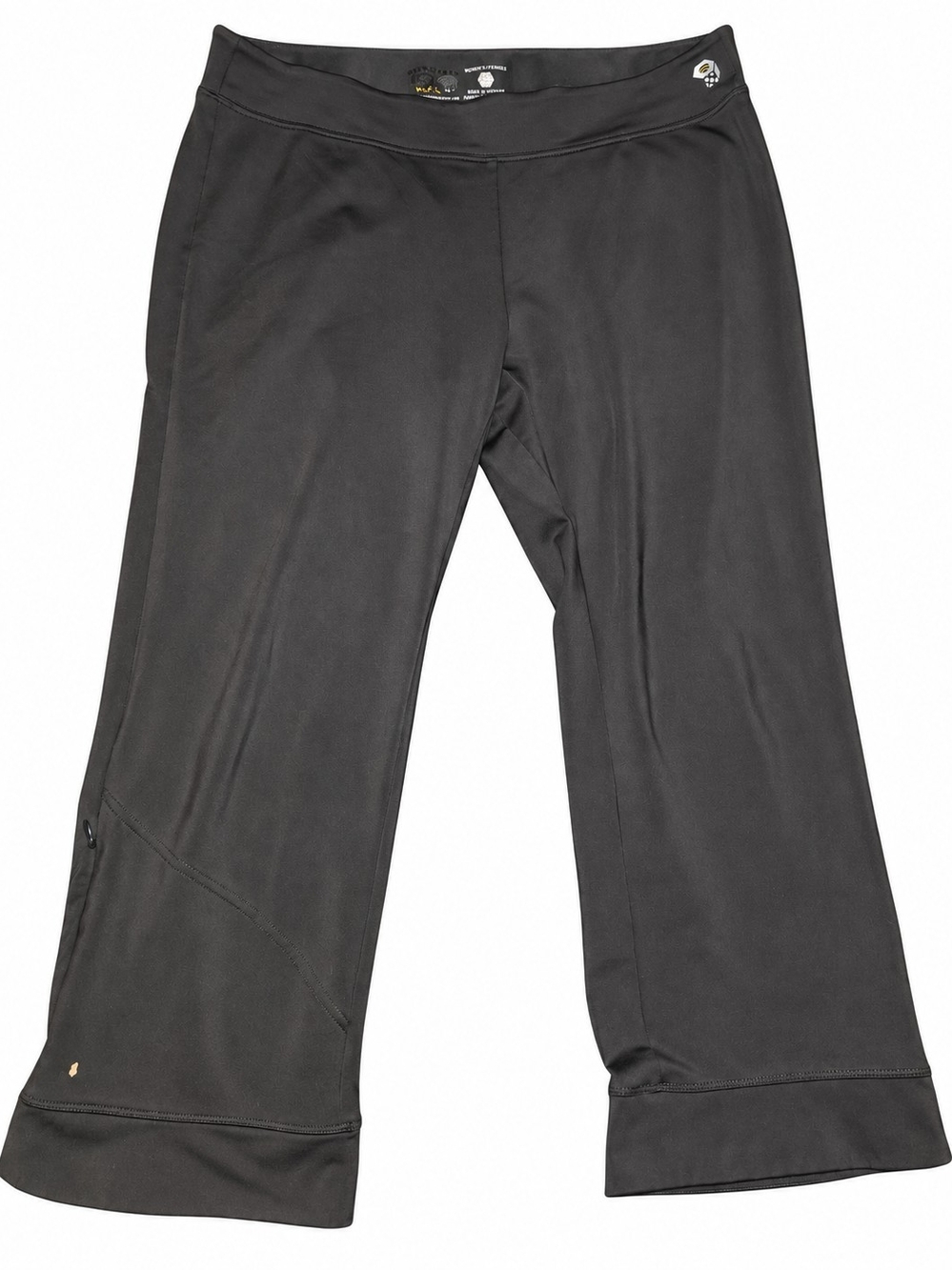 Mountain Hardwear Women’s Steel Grey Cropped Yoga Athletic Pants Stretch Capri